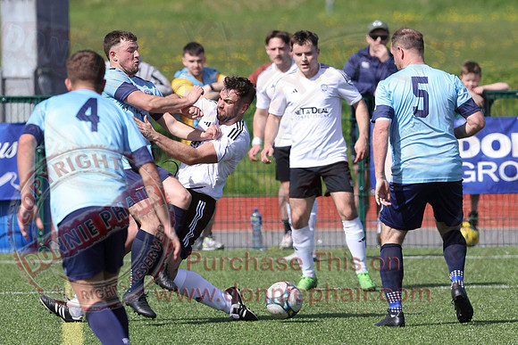 Enniskillen Town (3) V Enniskillen Athletic (1) in Mercer Football League-2