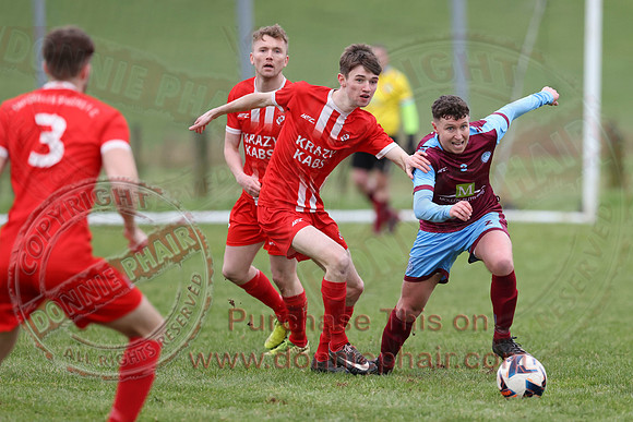 Tummery (1) V Enniskillen Rangers (2) in Mercer Football League-2