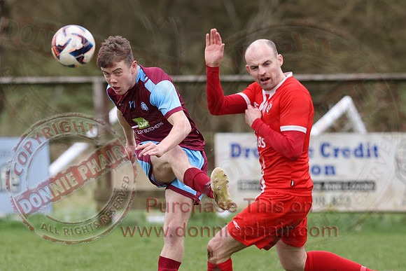 Tummery (1) V Enniskillen Rangers (2) in Mercer Football League-3