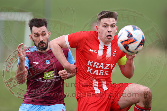 Tummery (1) V Enniskillen Rangers (2) in Mercer Football League-10