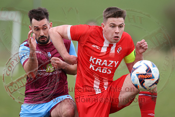 Tummery (1) V Enniskillen Rangers (2) in Mercer Football League-11