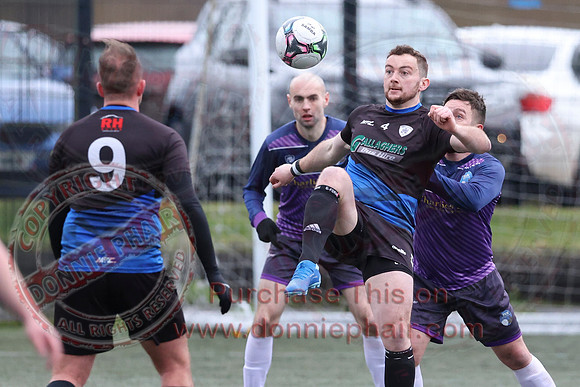 Enniskillen Galaxy (7) V Enniskillen Rovers (1) in Division Three-1