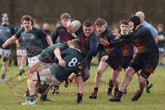 Enniskillen Royal (13) V Friends School (5) in Schools Cup Rugby-5