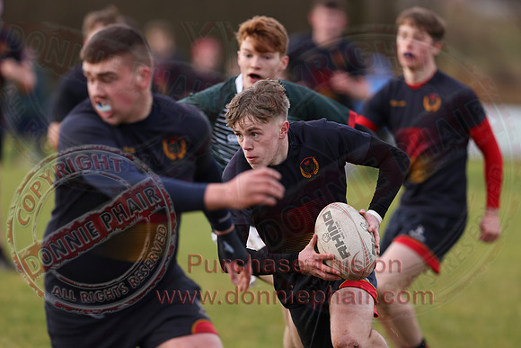 Enniskillen Royal (13) V Friends School (5) in Schools Cup Rugby-18
