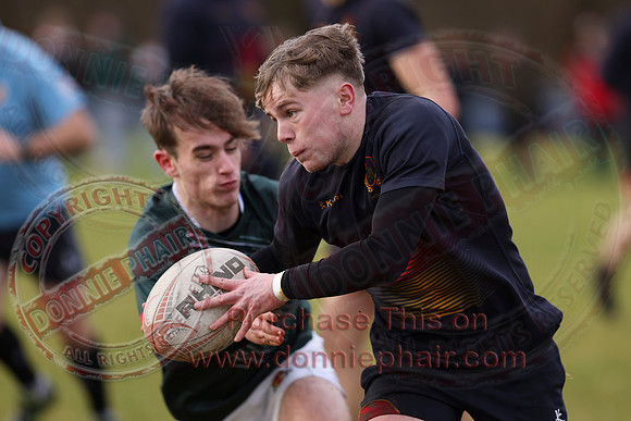 Enniskillen Royal (13) V Friends School (5) in Schools Cup Rugby-19