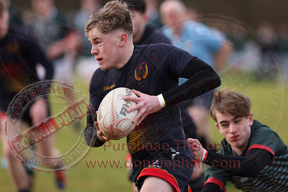 Enniskillen Royal (13) V Friends School (5) in Schools Cup Rugby-20