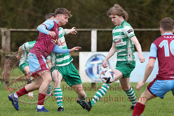 Tummery (7) V Strathroy Harps (1) in Mercer Football League-1