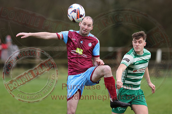 Tummery (7) V Strathroy Harps (1) in Mercer Football League-4