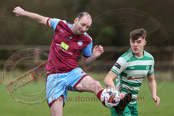 Tummery (7) V Strathroy Harps (1) in Mercer Football League-5