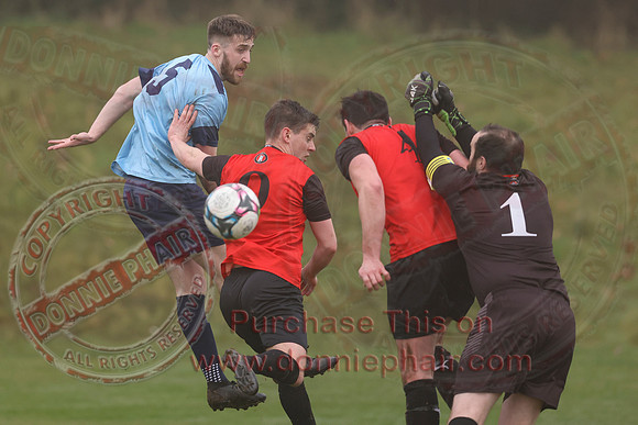 Irvinestown (0) V Enniskillen Town (2) in Mercer Football League-4