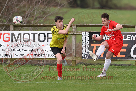 Enniskillen Rangers (10) V Lurgan Town Reserves (0) in The Junior Cup-8