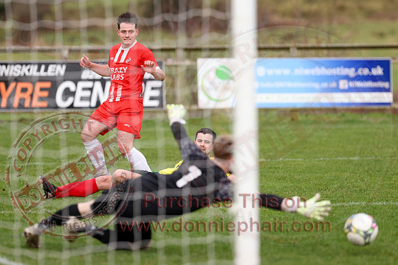 Enniskillen Rangers (10) V Lurgan Town Reserves (0) in The Junior Cup-20