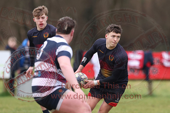 ERGS (17) V Wallace High School (35) in Schools Cup Rugby Quarter-Final-4