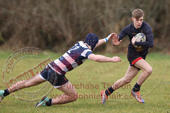 ERGS (17) V Wallace High School (35) in Schools Cup Rugby Quarter-Final-7
