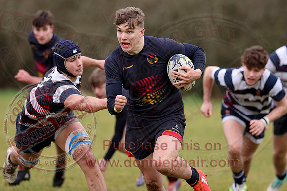 ERGS (17) V Wallace High School (35) in Schools Cup Rugby Quarter-Final-8