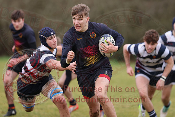 ERGS (17) V Wallace High School (35) in Schools Cup Rugby Quarter-Final-9