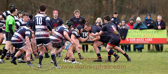 ERGS (17) V Wallace High School (35) in Schools Cup Rugby Quarter-Final-11