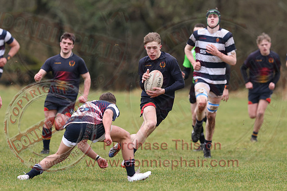 ERGS (17) V Wallace High School (35) in Schools Cup Rugby Quarter-Final-22