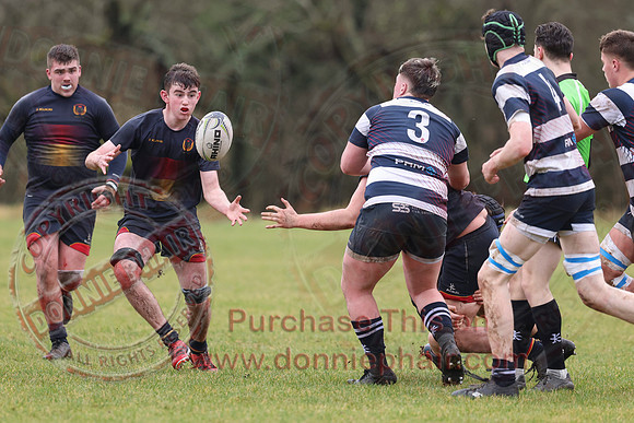 ERGS (17) V Wallace High School (35) in Schools Cup Rugby Quarter-Final-23