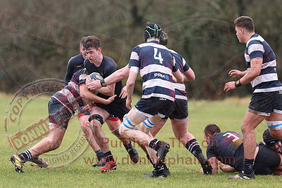 ERGS (17) V Wallace High School (35) in Schools Cup Rugby Quarter-Final-24