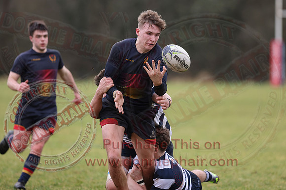ERGS (17) V Wallace High School (35) in Schools Cup Rugby Quarter-Final-26