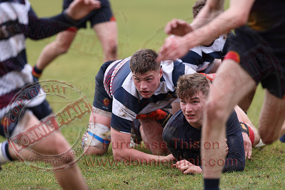 ERGS (17) V Wallace High School (35) in Schools Cup Rugby Quarter-Final-27