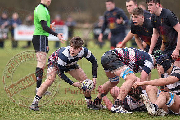 ERGS (17) V Wallace High School (35) in Schools Cup Rugby Quarter-Final-30