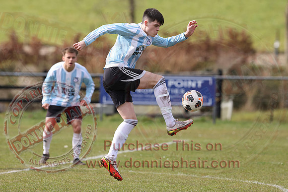 Lisbellaw (3) V Irvinestown (1) in Mercer Football League-12