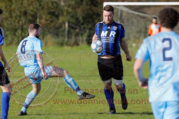 Kesh (1) V Enniskillen Town (1)  in Mercer Football League-1