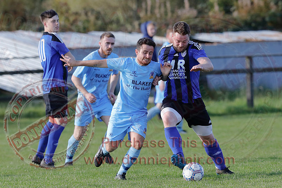 Kesh (1) V Enniskillen Town (1)  in Mercer Football League-8