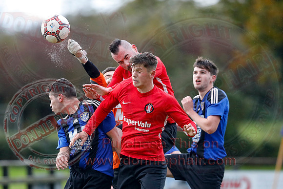 Kesh (2) V Irvinestown (3) in Mercer Soccer League-3