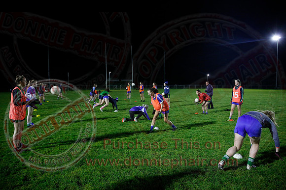 Kinawley Ladies GAA training session-19