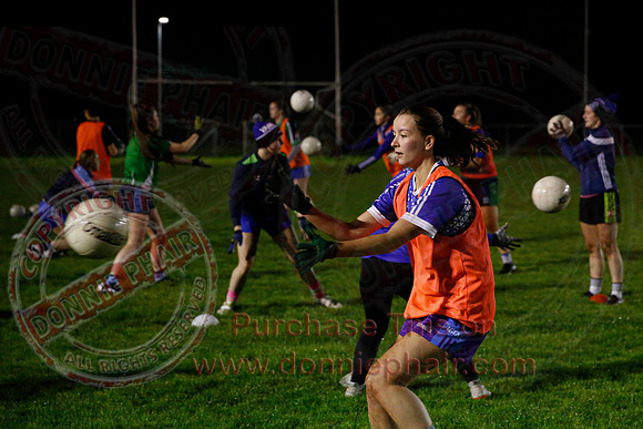 Kinawley Ladies GAA training session-20