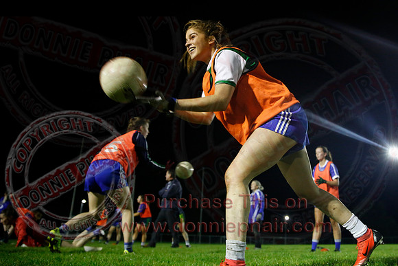 Kinawley Ladies GAA training session-25