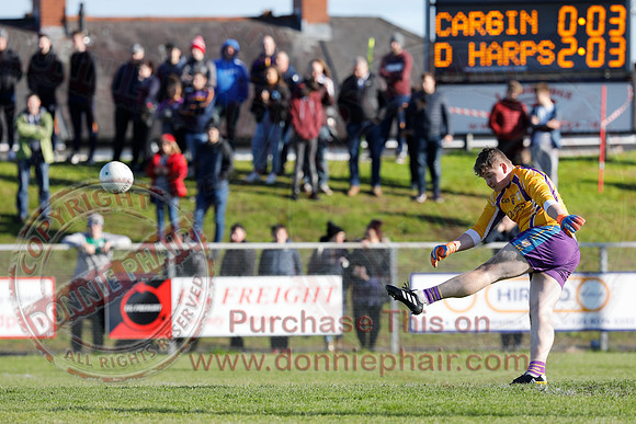 Derrygonnelly Harps (2-10) V Cargin Erin's Own (0-12) in Ulster Club Senior GAA Football Championship Preliminary Round-27