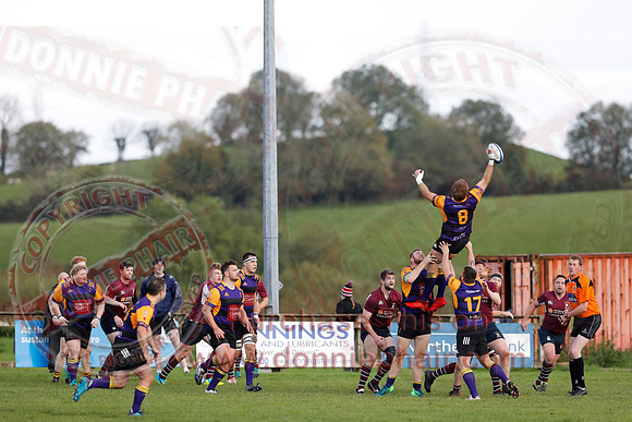 Enniskillen 1st XV (8) V Instonians 1st XV (3) in Ulster Rugby Championship Division One-5