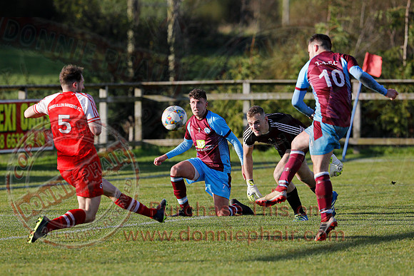 Enniskillen Rangers (0) V Tummery Athletic (1) in Mercer Football League-2
