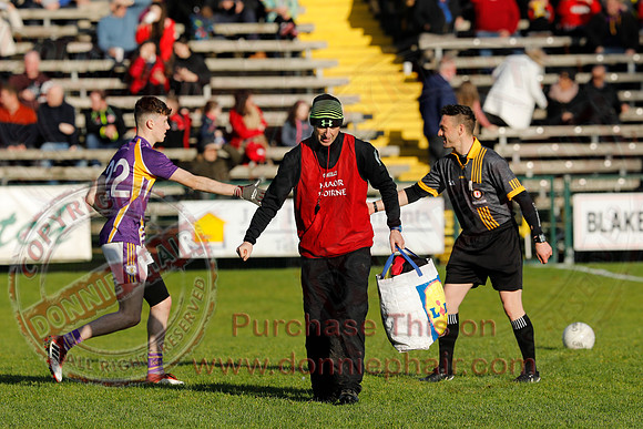 Derrygonnely Harps (1-17) V Trillick St Macatans (3-11) with Derrygonnelly winning 6-5 on pens in Ulster Club Senior GAA Football Championship Quarter Final-3