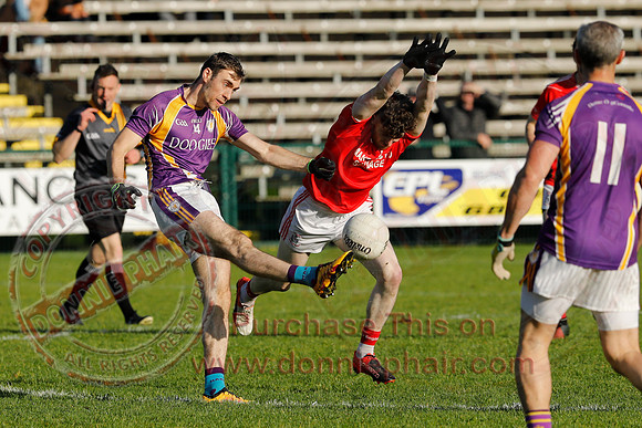 Derrygonnely Harps (1-17) V Trillick St Macatans (3-11) with Derrygonnelly winning 6-5 on pens in Ulster Club Senior GAA Football Championship Quarter Final-4