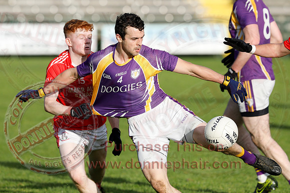 Derrygonnely Harps (1-17) V Trillick St Macatans (3-11) with Derrygonnelly winning 6-5 on pens in Ulster Club Senior GAA Football Championship Quarter Final-22