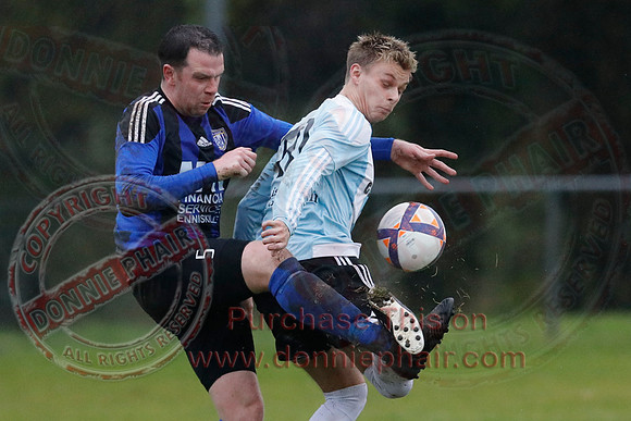 Lisbellaw (4) V Kesh (2) in Mercer Football League-1