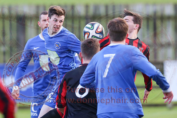 Ballinamallard Reserves (1) V Crusaders (1) in IFA Reserve League.