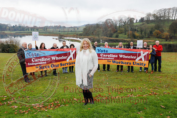 Independennt Canidate, Caroline Wheeler launch in Killyhevlin Hotel.-10
