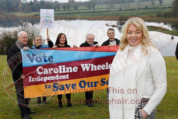 Independennt Canidate, Caroline Wheeler launch in Killyhevlin Hotel.-11