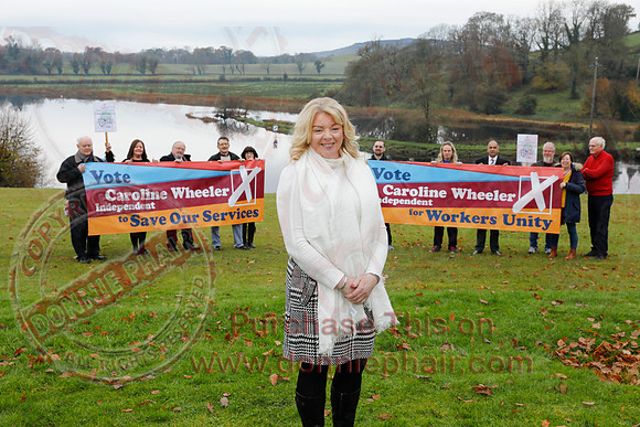 Independennt Canidate, Caroline Wheeler launch in Killyhevlin Hotel.-12