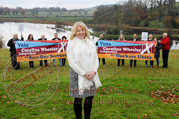 Independennt Canidate, Caroline Wheeler launch in Killyhevlin Hotel.-13