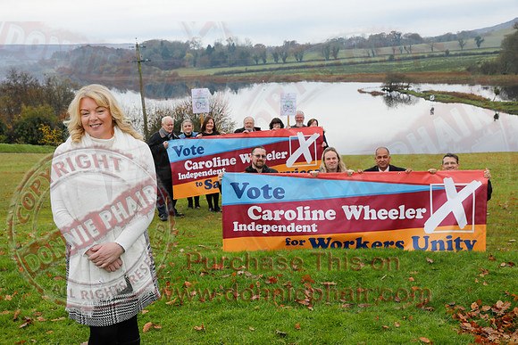 Independennt Canidate, Caroline Wheeler launch in Killyhevlin Hotel.-14