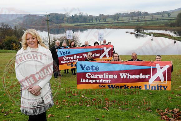 Independennt Canidate, Caroline Wheeler launch in Killyhevlin Hotel.-15