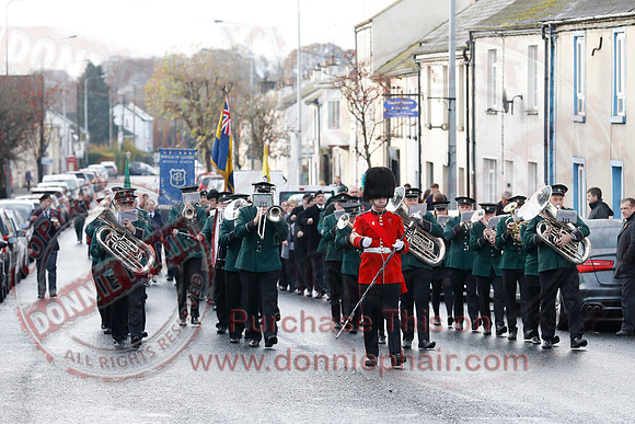 Remembrance Sunday in Brookeborough-1