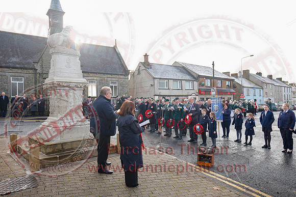 Remembrance Sunday in Brookeborough-7